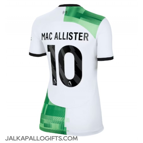 Liverpool Alexis Mac Allister #10 Vieraspaita Naiset 2023-24 Lyhythihainen